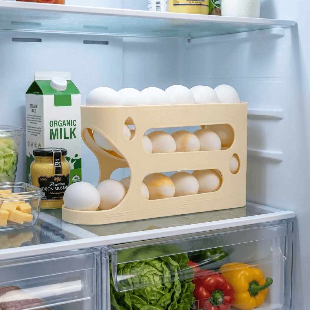 2-Tier Gravity Auto-Rolling Egg Dispenser alternate