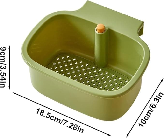 One-Touch Quick Release Sink Strainer & Organizer Basket alternate